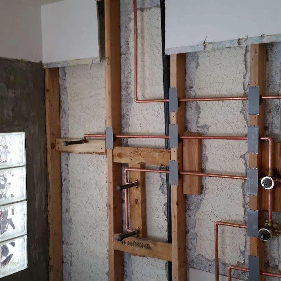 Copper pipe installation for Burst Pipe Repair in Lodi